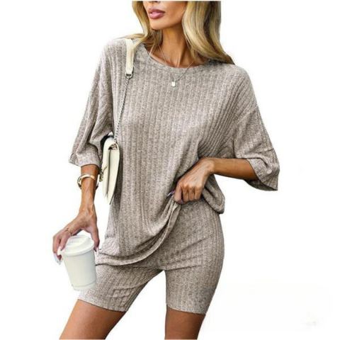 Sofia – Soft Rib-Knit Women's Lounge Set