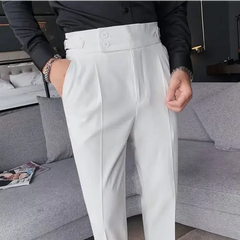 Kayson - High-Waisted Formal Pants for Men