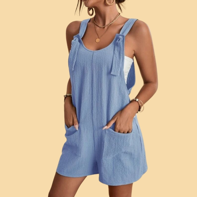 Clara – Effortless Chic Women's Short Romper