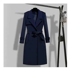 Celine – Stylish Korean Slim-Fit Trenchcoat for Women