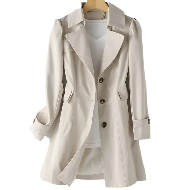 Lyna – Effortlessly Chic Women’s Relaxed Trench Coat