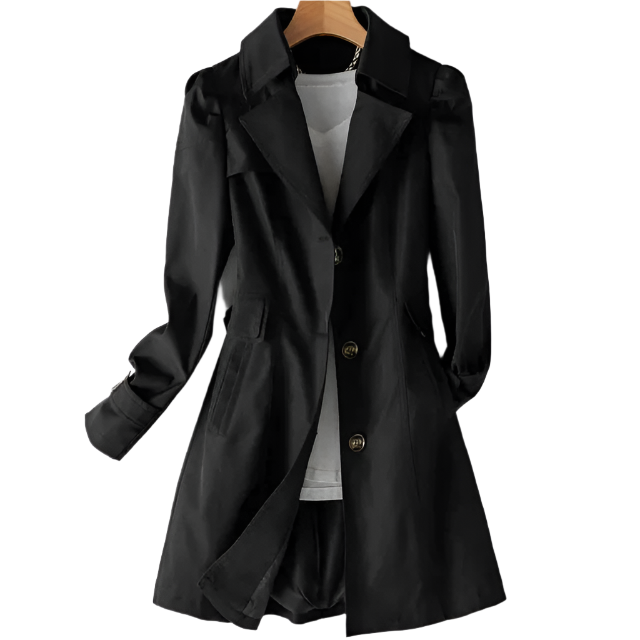 Lyna – Effortlessly Chic Women’s Relaxed Trench Coat