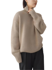 Fera– Classic Women's Soft Turtle Neck