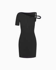 Serafina – Asymmetrical Women’s Cotton Jersey Dres