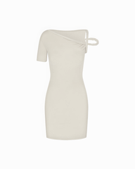 Serafina – Asymmetrical Women’s Cotton Jersey Dres