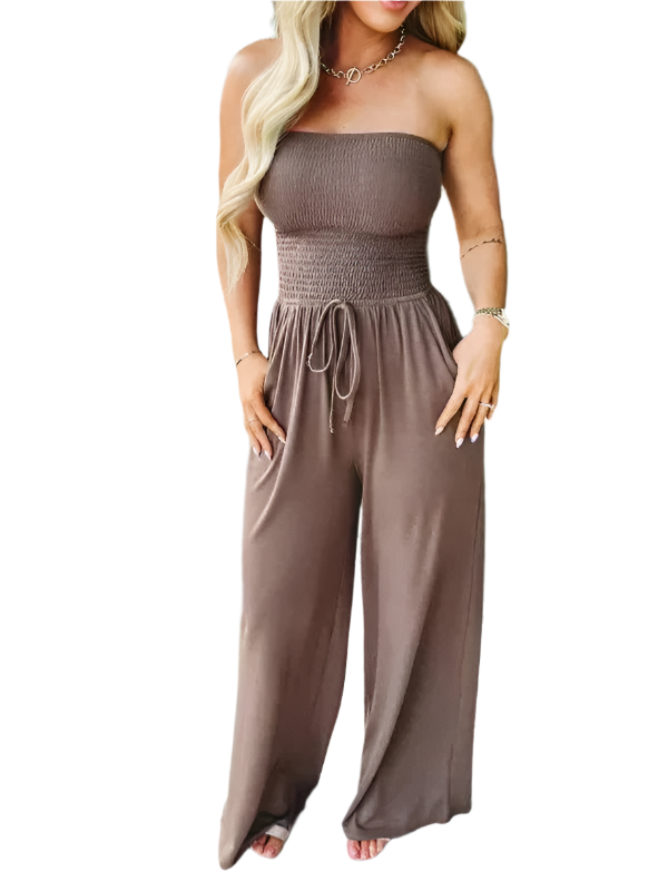 Isabella – Strapless Women’s Tailored Jumpsuit