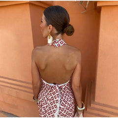 Giovanna – Strappy Elegant Women’s Maxi Dress