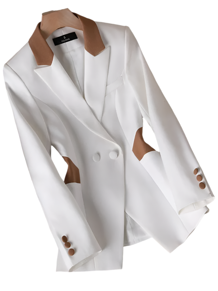 Georgia – Chic Autumn Slim Coat for Women