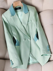 Georgia – Chic Autumn Slim Coat for Women
