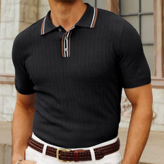 Lorenzo – Tailored Men’s Knitted Polo Shirt