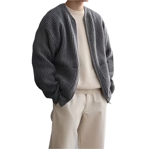 Lorenzo – Timeless Men’s Knit Cardigan