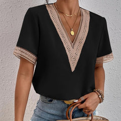 Rylee - Refined V-Neck Top