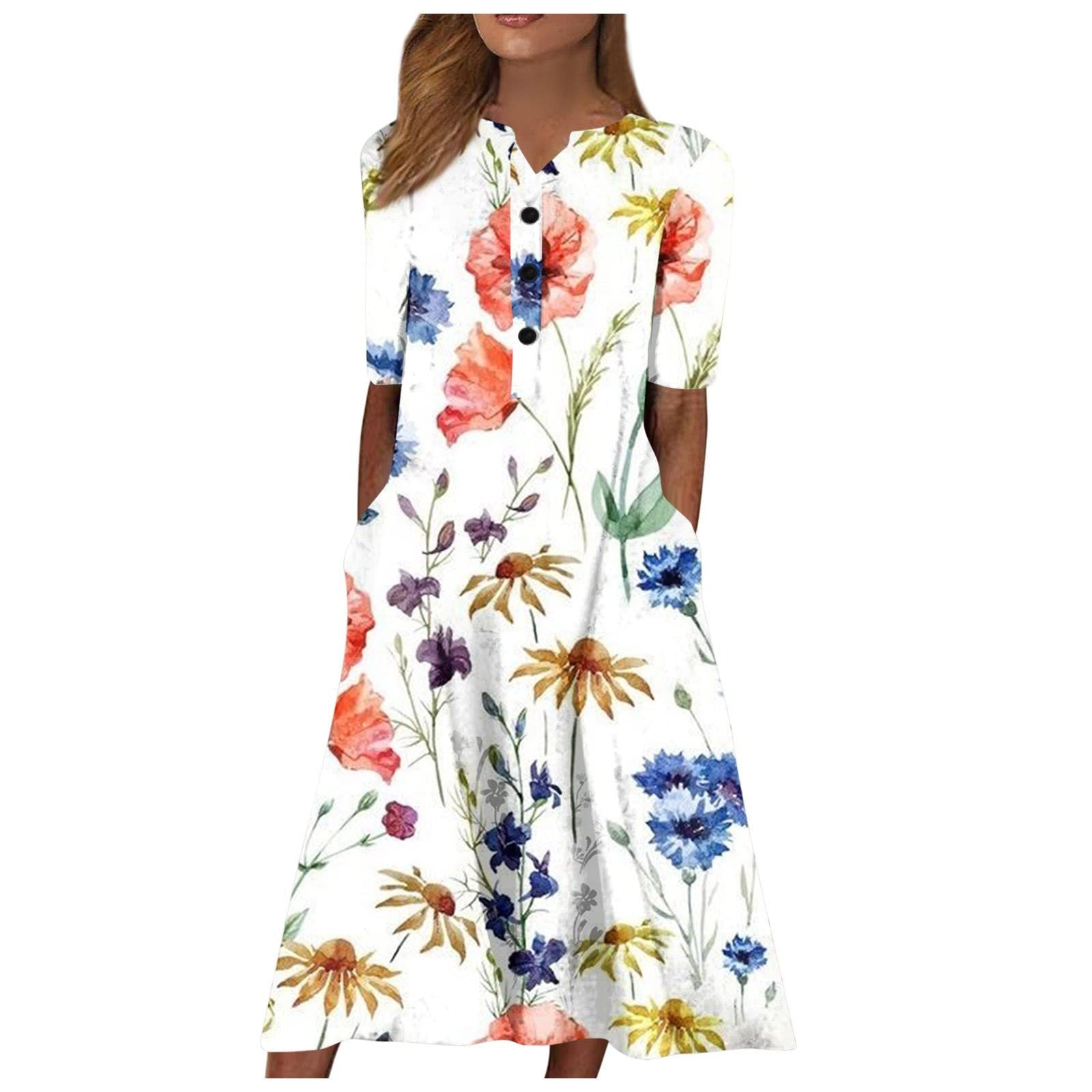 Kiara – Timeless Floral Print Dress