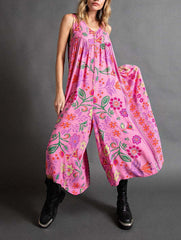 Sofia – Bohemian Floral Jumpsuit for Women