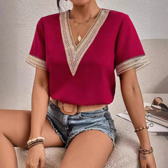 Rylee - Refined V-Neck Top