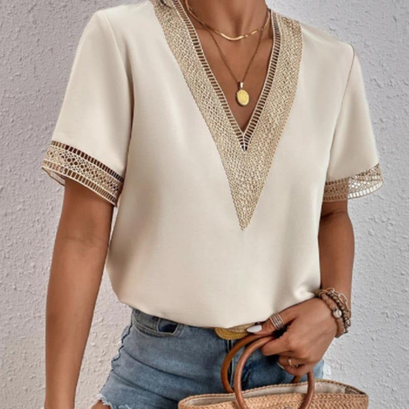 Rylee - Refined V-Neck Top