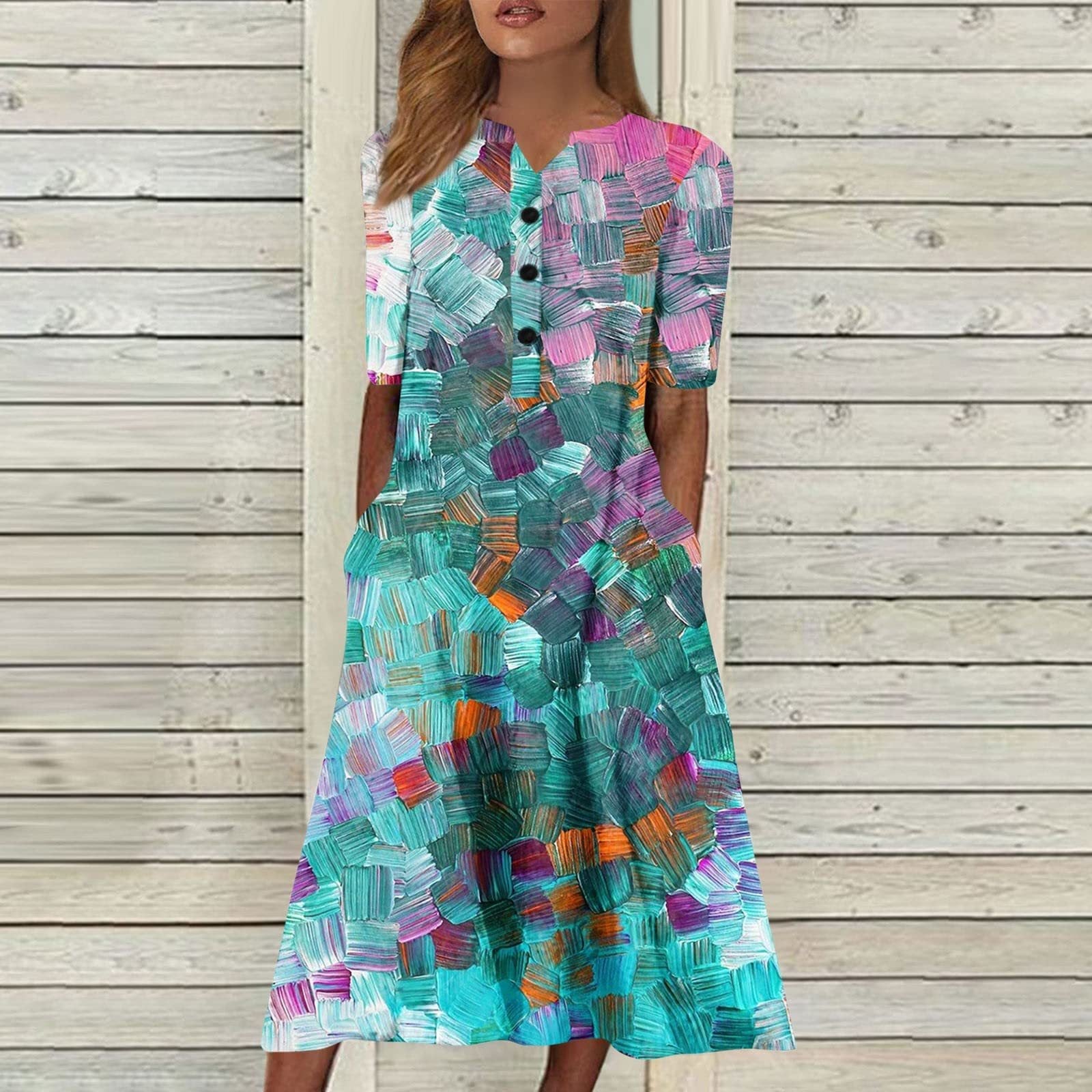 Kiara – Timeless Floral Print Dress