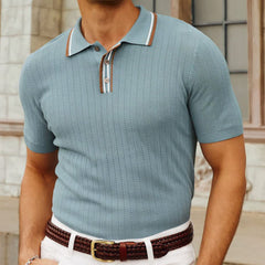 Lorenzo – Tailored Men’s Knitted Polo Shirt