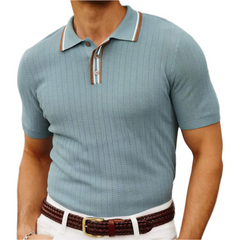 Lorenzo – Tailored Men’s Knitted Polo Shirt