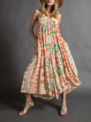 Sofia – Bohemian Floral Jumpsuit for Women
