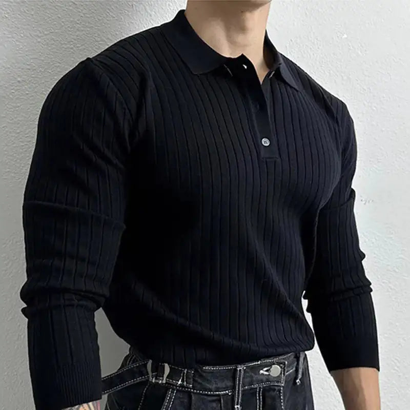 Marco – Luxurious Men’s Ribbed Polo