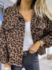 Kalina – Timeless Tigerprint Women's Jacket