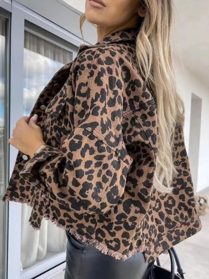 Kalina – Timeless Tigerprint Women's Jacket