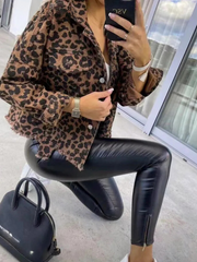 Kalina – Timeless Tigerprint Women's Jacket
