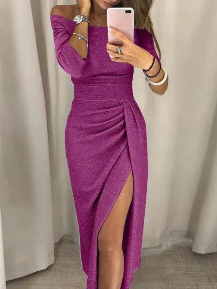 Gianna – Luxe Glitter Women's Evening Dress