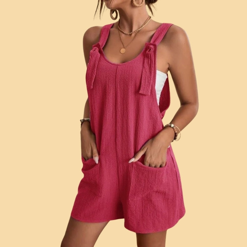 Clara – Effortless Chic Women's Short Romper