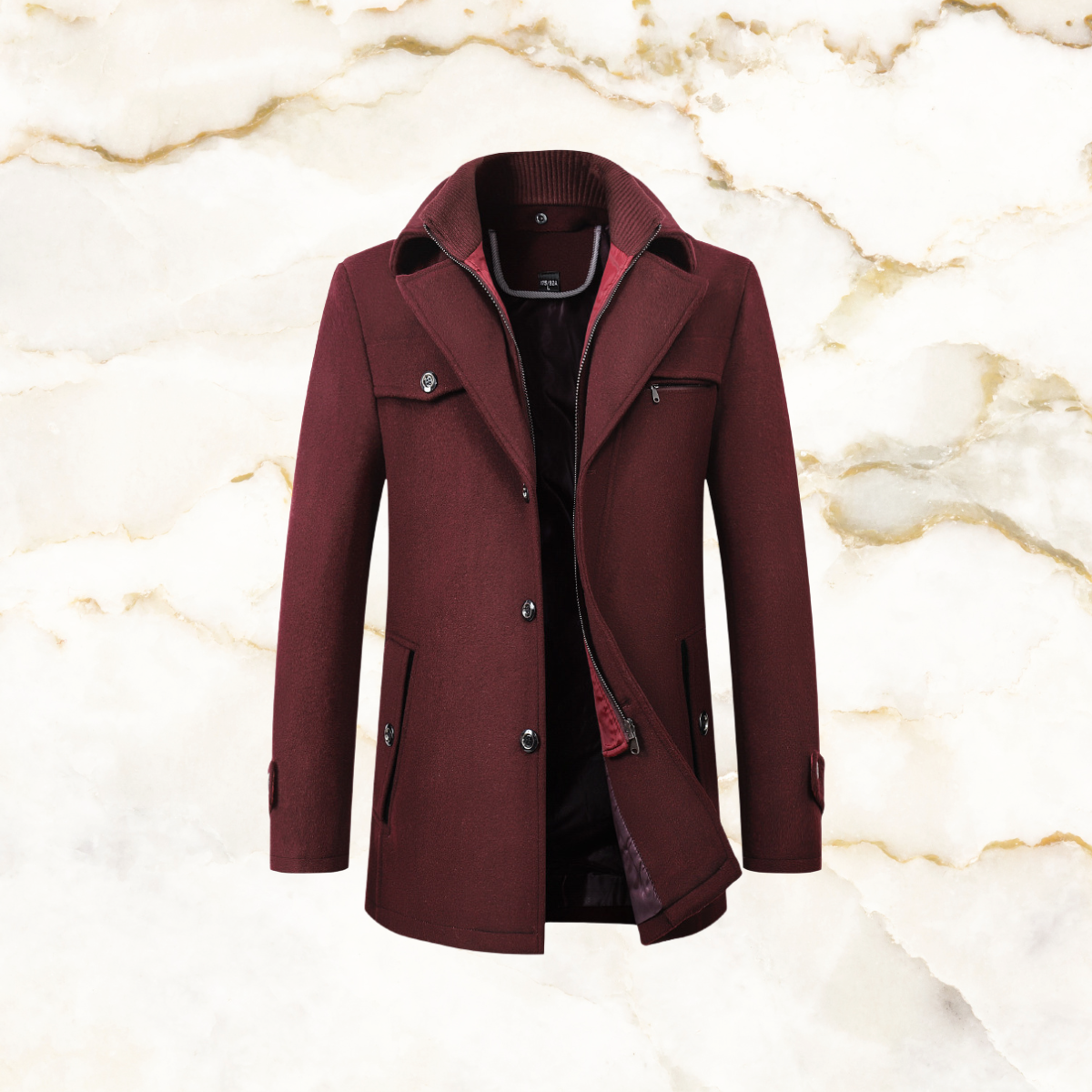 Lorenzo – Urban Wool Men’s Coat