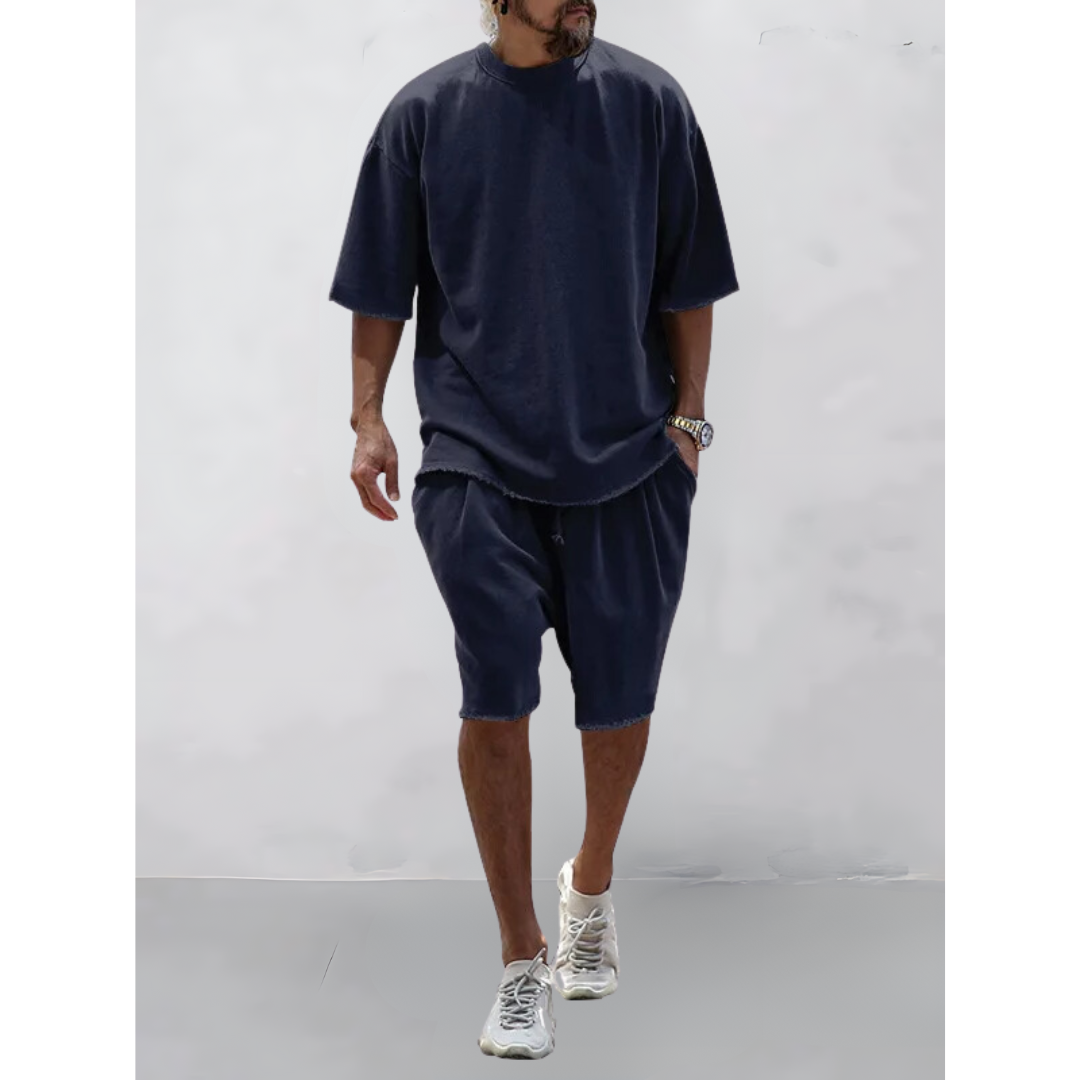 Matteo – Men’s Summer Shirt & Shorts Set