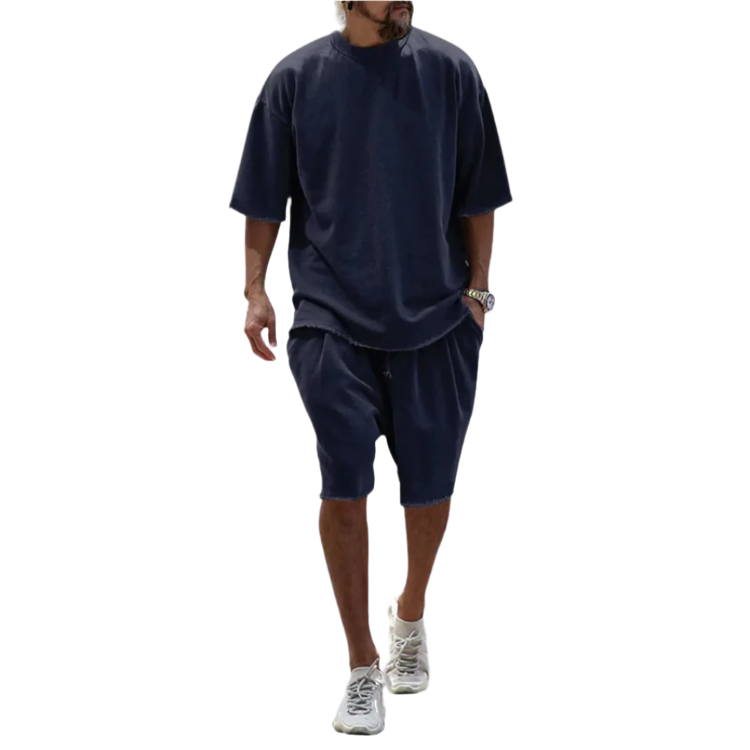 Matteo – Men’s Summer Shirt & Shorts Set