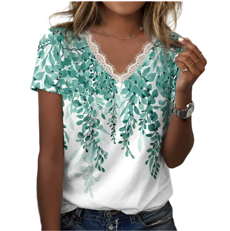 Sophie – Stylish Women’s V-Neck T-Shirt