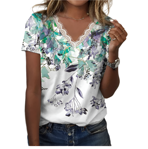Sophie – Stylish Women’s V-Neck T-Shirt