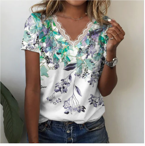 Sophie – Stylish Women’s V-Neck T-Shirt