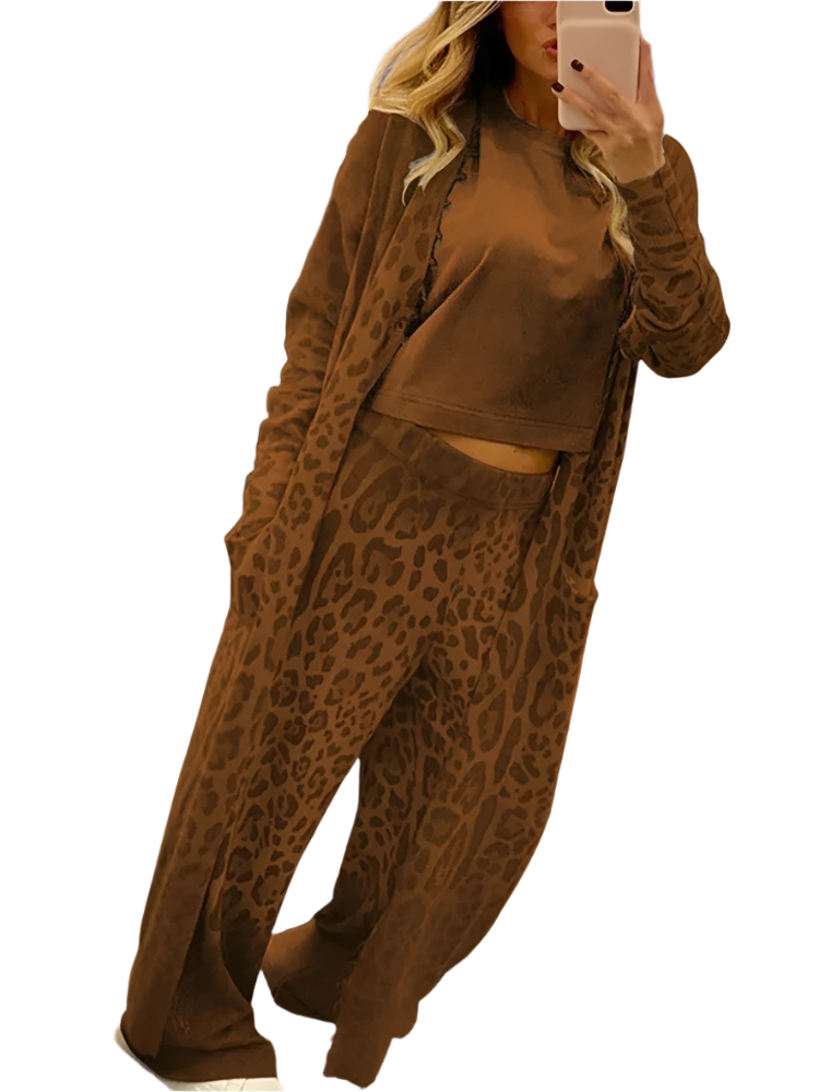 Selena - Leopard Women’s Lounge Set
