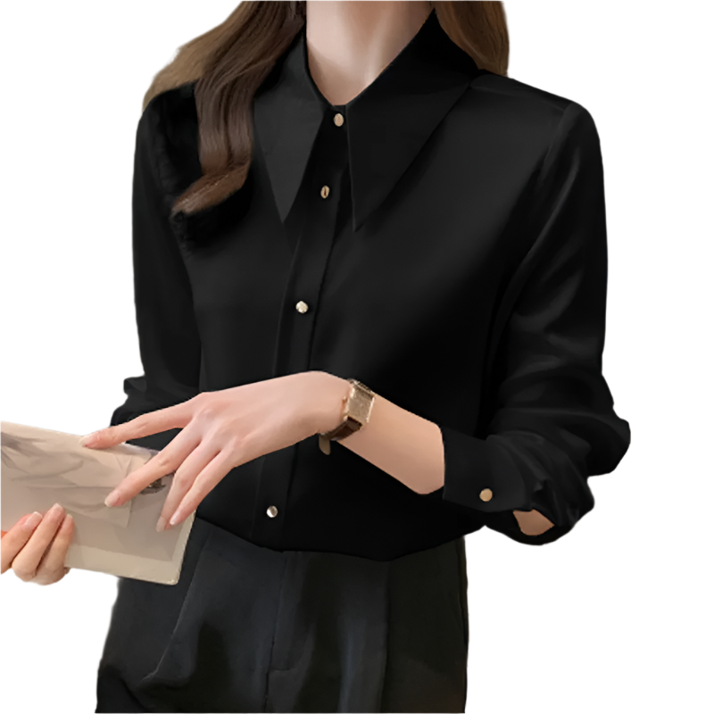 Janna – Women's Silk Longsleeve Shirt