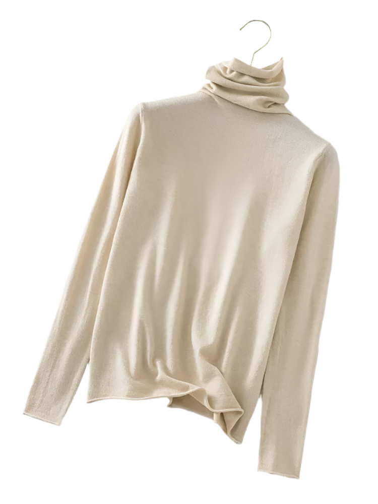 Lucia – Timeless Elegance Women’s Turtleneck Sweater