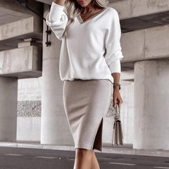 Sofia – Elegant Cotton Blend Women’s Office Set