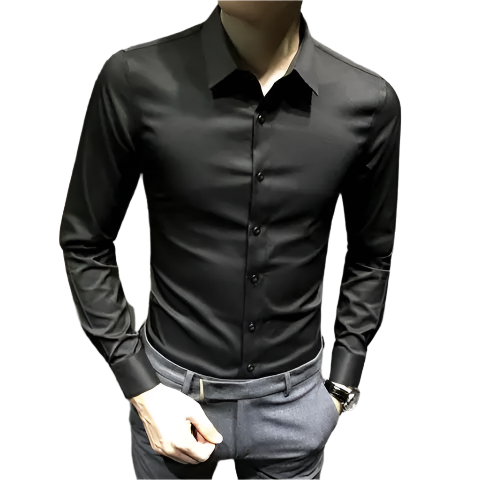 Isaac – Classic-Fit Men’s Formal Longsleeve