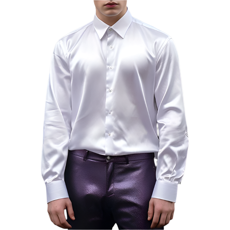 Fiorini – Luxe Satin Men’s Shirt