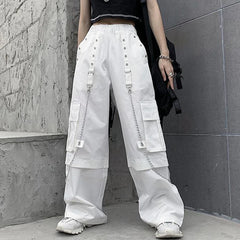 Wendy – Trendy Women's Streetwear Pocket Cargo Pants