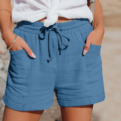Lucia – Women's Breezy Linen Shorts