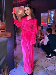 Ashley - Designer Women's Satin Set