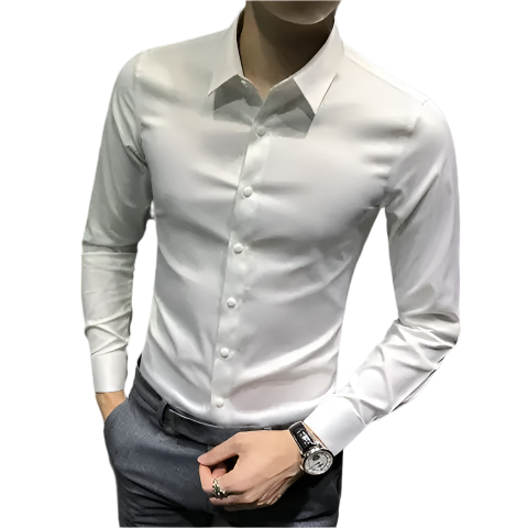 Isaac – Classic-Fit Men’s Formal Longsleeve