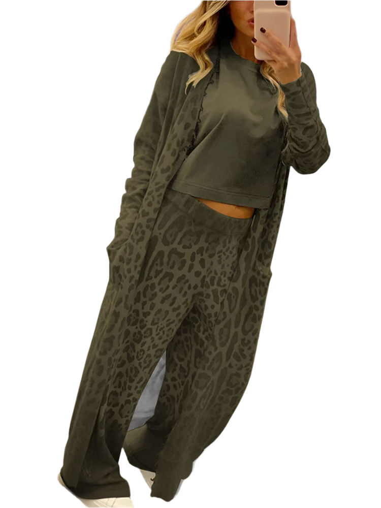 Selena - Leopard Women’s Lounge Set