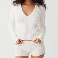 Elena – Elegant Women’s Knitted Two-Piece Set