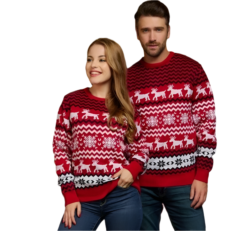 Amélie – Unisex's Matching Family Christmas Sweaters