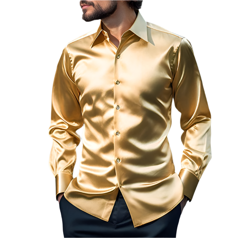 Fiorini – Luxe Satin Men’s Shirt